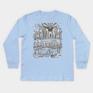 Arizona Adventure Awaits Kids Long Sleeve T-Shirt